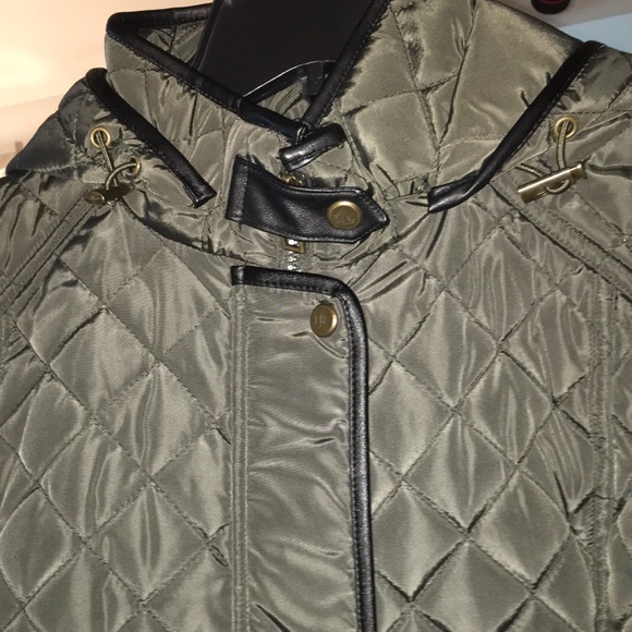 NWT Lauren Ralph Lauren Quilted Hooded Jacket XS - Picture 4 of 11